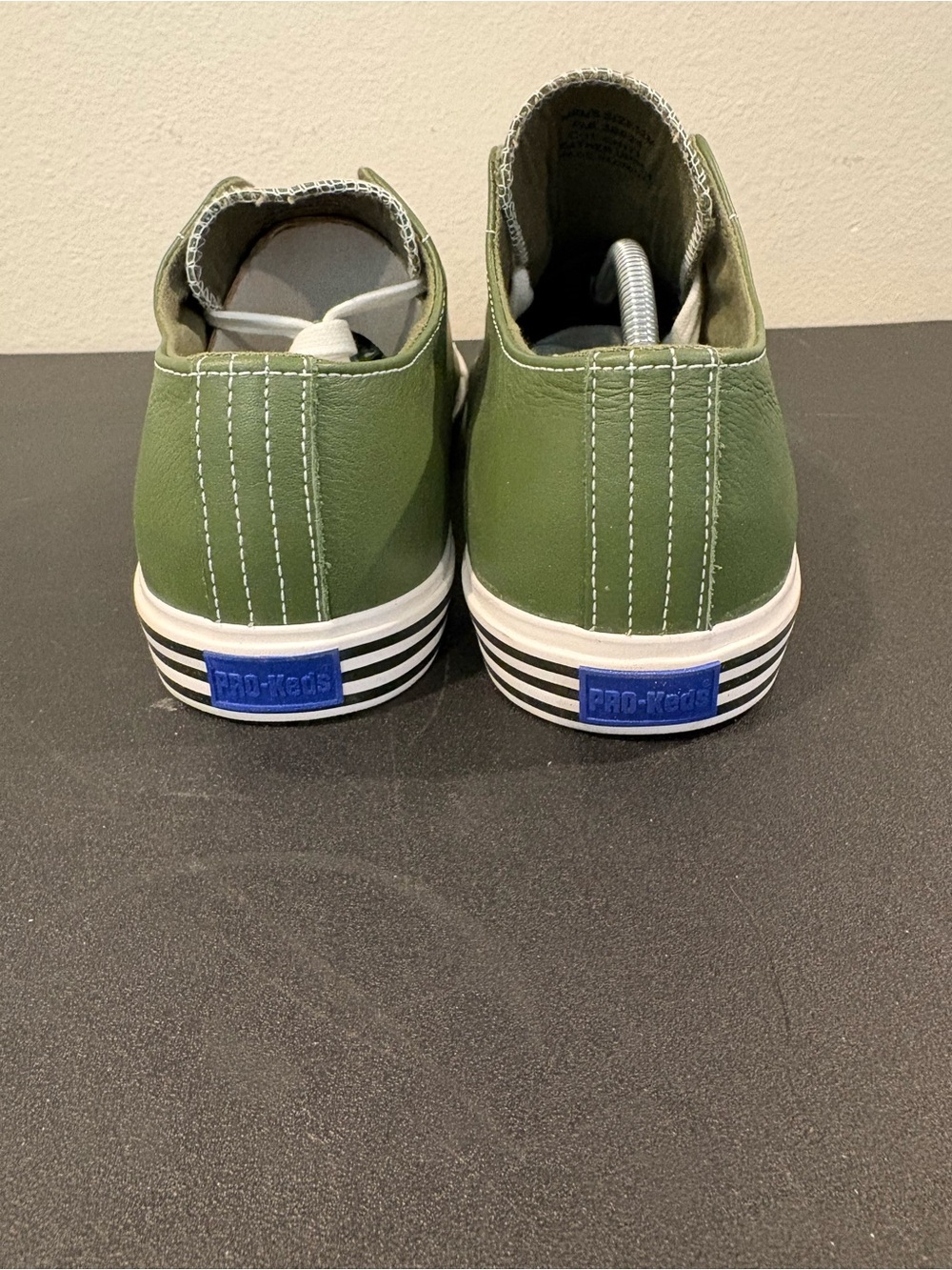 Biz Markie x PRO-Keds 69er Olive Green Leather Men’s Size 12 New In Box - Picture 8 of 11